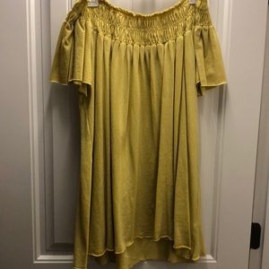 Easel off the shoulder top